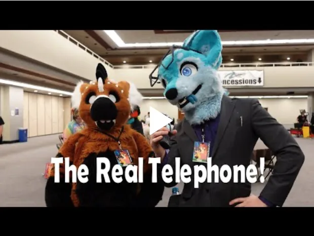 I met Telephone at AZ Fur Con 2024!