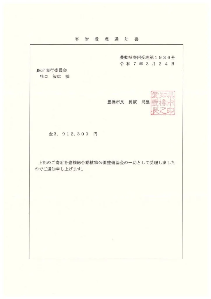 JMOF 2025 Charity #Numbers