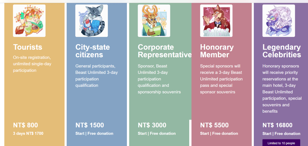 Infurnity 2025 Taiwan: Furry Convention Registration Open
