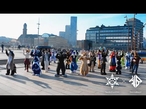 NordicFuzzCon 2025 WannaBeast dance video
