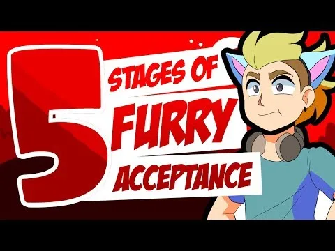 The 5 Stages of Furry Acceptance (Animation Meme)