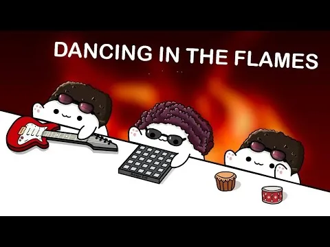 The Weeknd – Dancing In The Flames (cover by Bongo Cat)