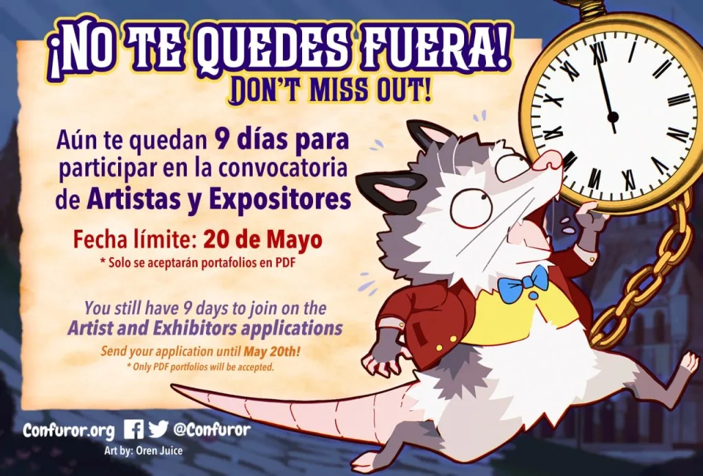 Confuror 2025 Artists Wanted