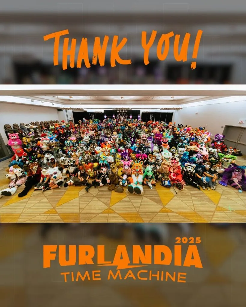 Furlandia 2025 Fursuiter Photo