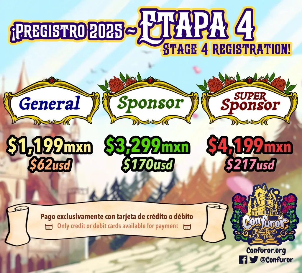 Confuror 2025 Reg Open