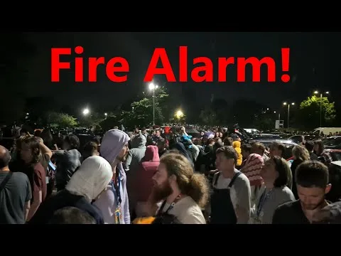 The FIRE ALARM Went Off at ConFuzzled 2025!!!