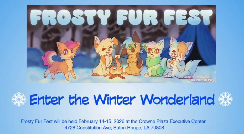 Brand New Fur Con: Frosty Fur Fest Feb 14 & 15 2026