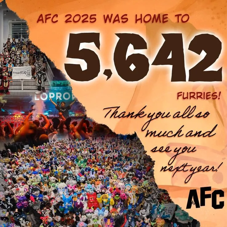 Another Furry Con 2025 #Numbers