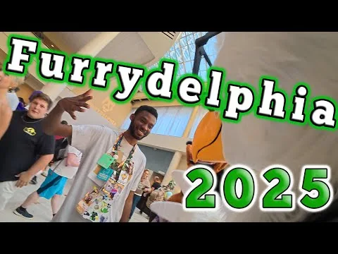Furrydelphia 2025 Fursuiting First Person Perspective