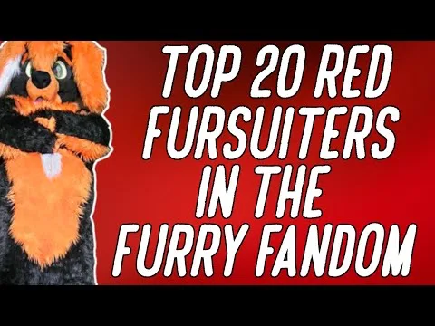 TOP 20 RED FURSUITERS IN THE FURRY FANDOM
