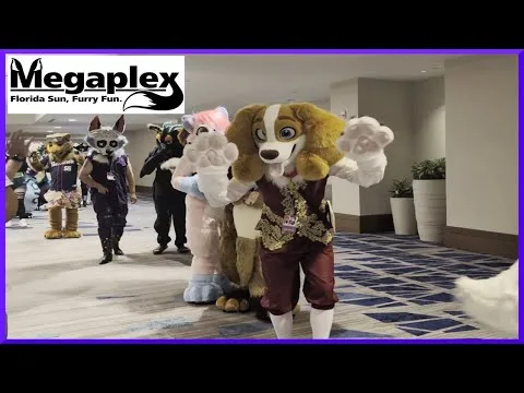 Megaplex Furry Convention 2025 Full Fursuit Parade!