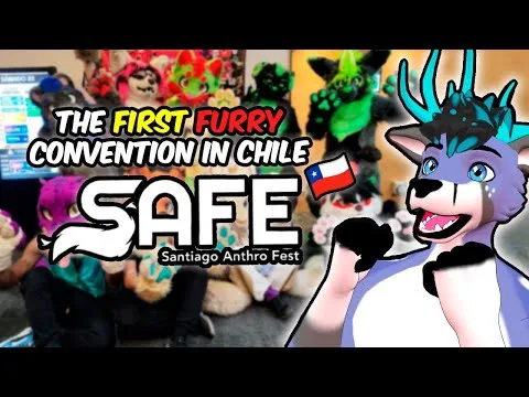 ONE OF THE FIRST FURRY CONVENTIONS IN CHILE | SANTIAGO ANTHRO FEST 2025 VLOG ( SAFE 2025 )