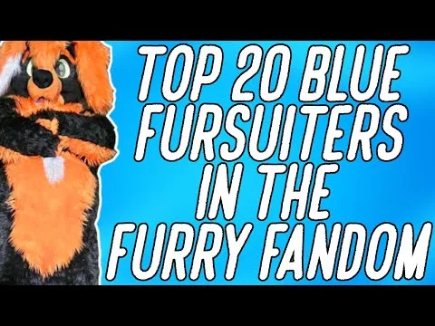 TOP 20 BLUE FURSUITERS IN THE FURRY FANDOM