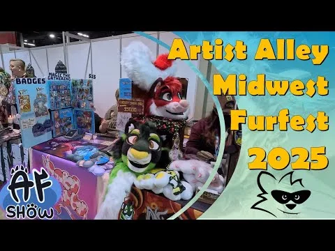 Tour Artists Alley Midwest Furfest 2025 #mff2025 #FurFest @FurFest