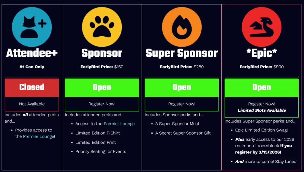 Indy Fur Con 2026 Reg Open