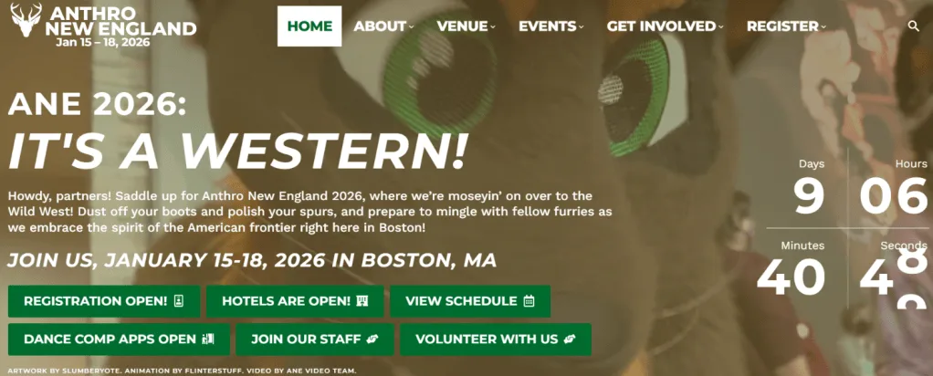 Anthro New England 2026 Reg Open