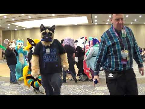 Midwest FurFest 2025 Friday FurSuit Games