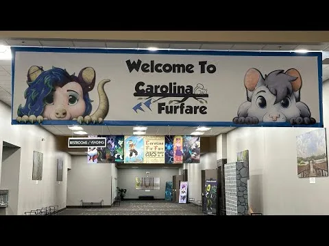 Carolina Furfare VLOG 2025 Artist Alley and Dealer’s Den