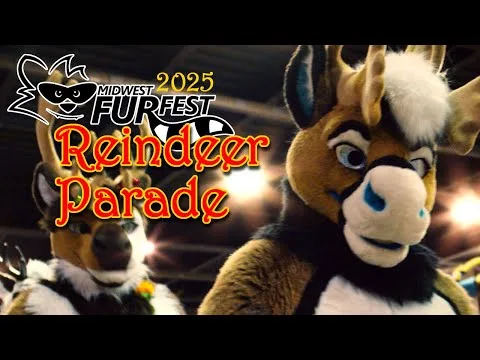 Midwest FurFest 2025 – Reindeer Parade