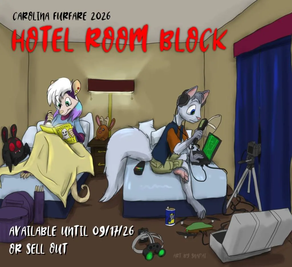 Carolina FurFare 2026 Hotel Block Open