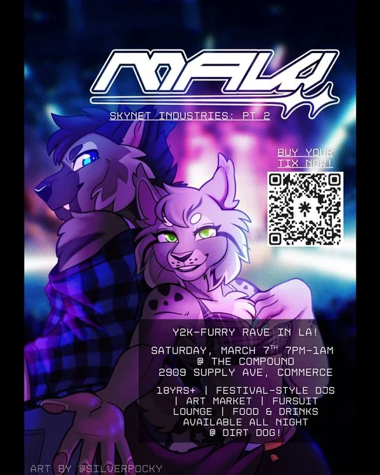 Y2K-Furry Rave in LA! 3-7