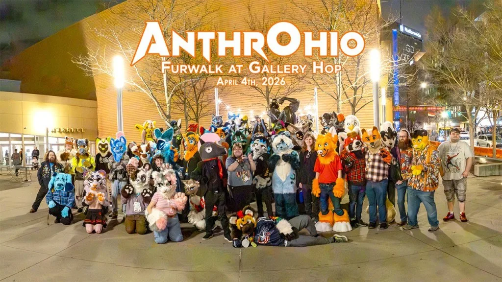 AnthrOhio Furwalk at Gallery Hop