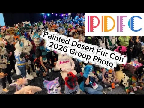 Painted Desert Fur Con 2026 Group Photo (No parade)