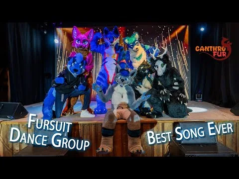 Fursuit Dance Group / Best Song Ever at the Canthrofur
