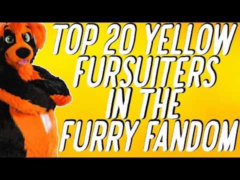 TOP 20 YELLOW FURSUITERS IN THE FURRY FANDOM