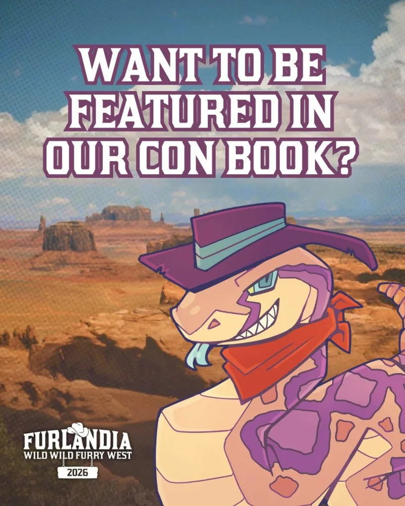 Want to be in Furlandia Con Book?