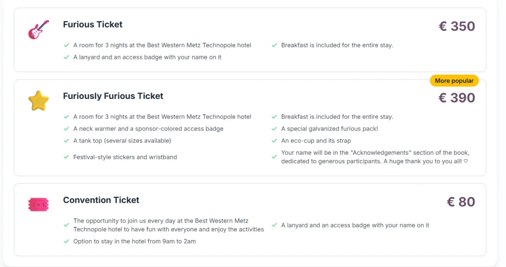 Les Furfurieux Reg Open