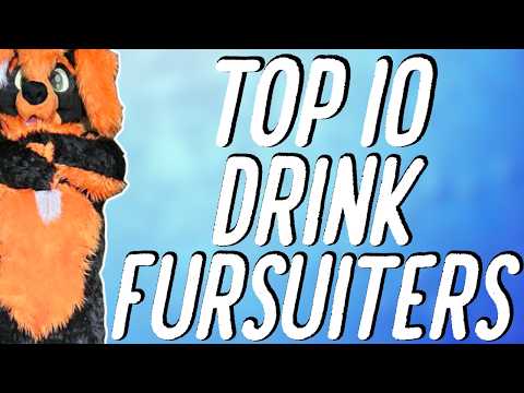 TOP 10 DRINK THEMED FURSUITERS