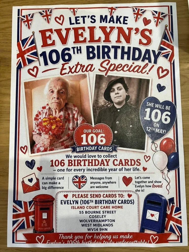 Evelyn Will Be 106