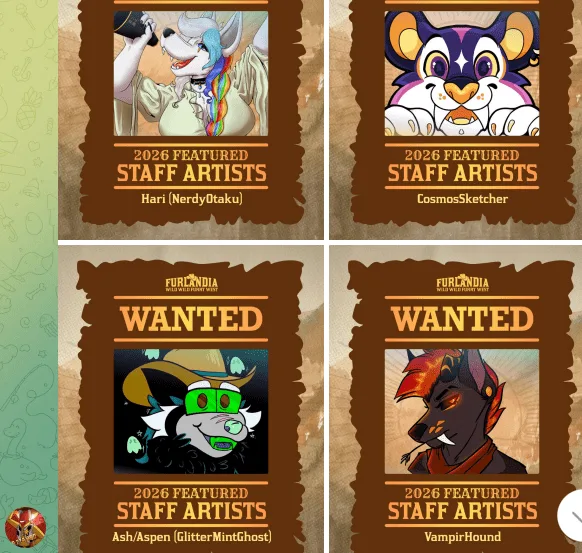 Salute Furlandia Staff Artists