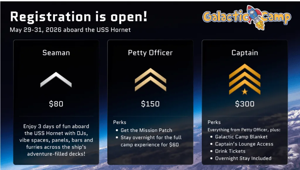Galactic Camp 2026 Update