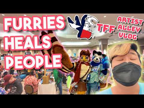 【ARTIST ALLEY VLOG】LOVE LOVE LOVE THIS SHOW!! | Texas Furry Fiesta 2026