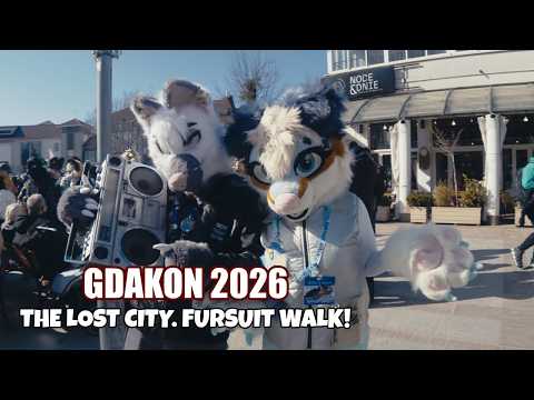Gdakon 2026 Fursuit Walk!