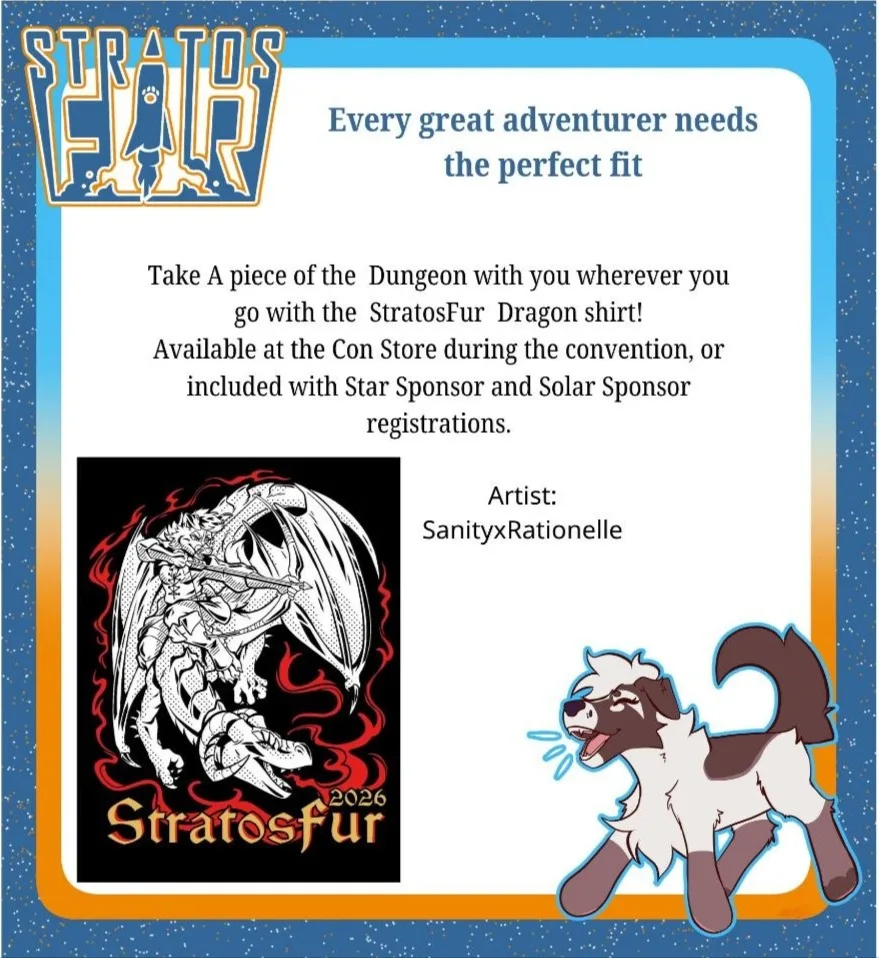 StratosFur 2026 Con Tee