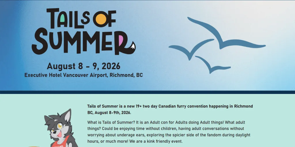 Tails of Summer 2026 (Canada) Reg Open