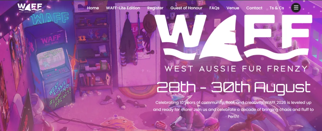 West Aussie Fur Frenzy 2026 (Australia) Reg Open