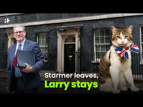 The unfazed Larry the cat outlasts yet another British PM as Starmer resigns