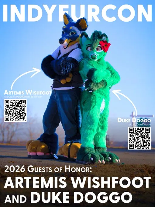 IFC 2026: Guests of Honor Artemis Wishfoot and Duke Doggo