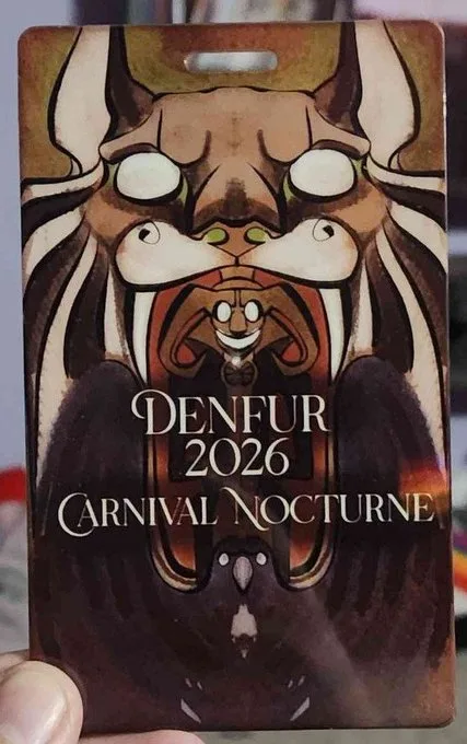 DEn Fur 2026 Con Badges