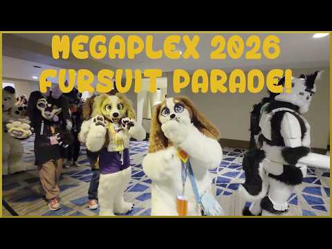 Megaplex Furry Convention Full Fursuit Parade 2026! PRIME location! by RL Furry Productions